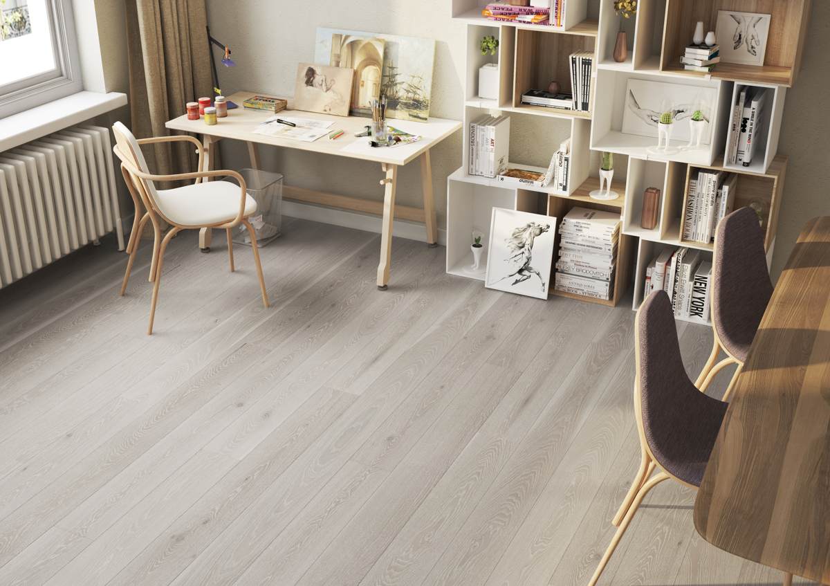 Natura 14mm x 180mm Stonehaven Oak Grey Engineered Wood Matt Lacquer BC1-DBE1-L05-PBR-D14180-F