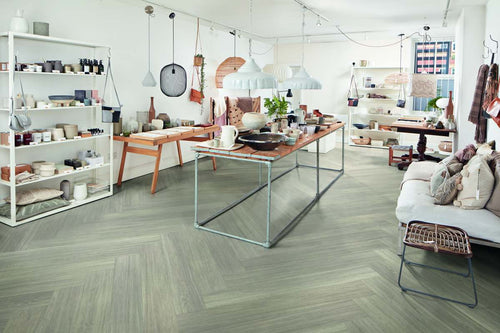 Karndean Van Gogh Misty Grey Oak Gluedown LVT VGW112T