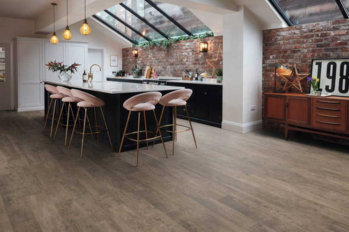 Karndean Van Gogh Smoked School Cedar Gluedown LVT VGW138T