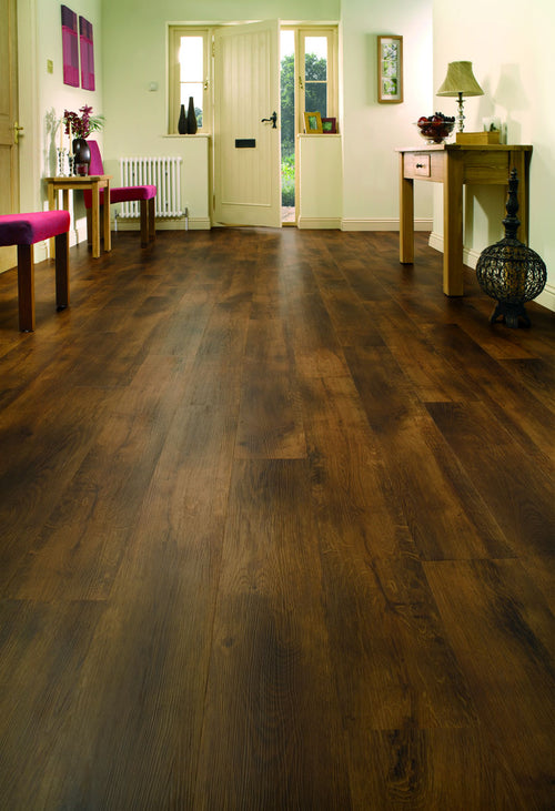 Karndean Van Gogh Smoked Oak Gluedown LVT VGW70T